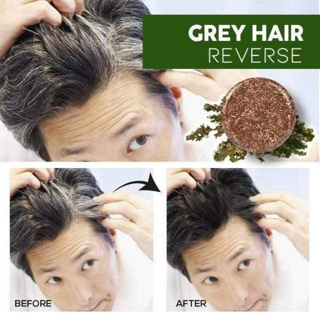 Gadgets d'Eve beauté BARSHOO™ : Shampoing Solide Naturel pour la Restoration de la Couleur Naturel de vos Cheveux